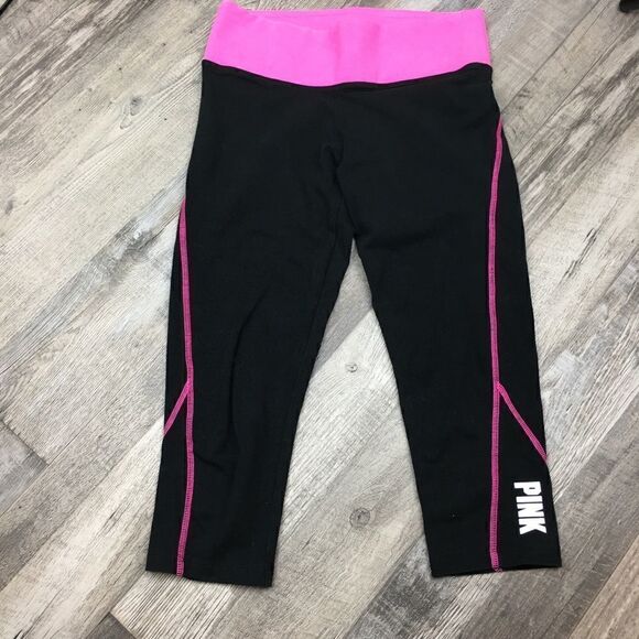Victoria’s Secret Pink Yoga Capris Women Size XS - Picture 1 of 3